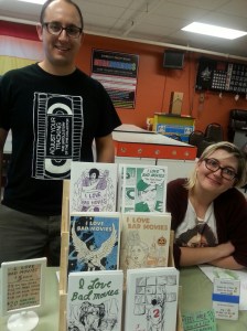 Matt and Kseniyah, the editors of I LOVE BAD MOVIES