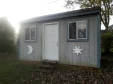 The Cabal Fang Temple in the morning fog.