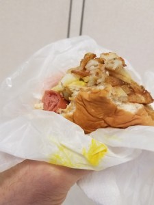 This is a Chicago hot dog from Gene & Jude's I had last month.  It was awesome.