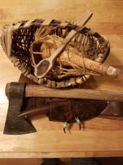 tomahawk knife spoon gourd basket