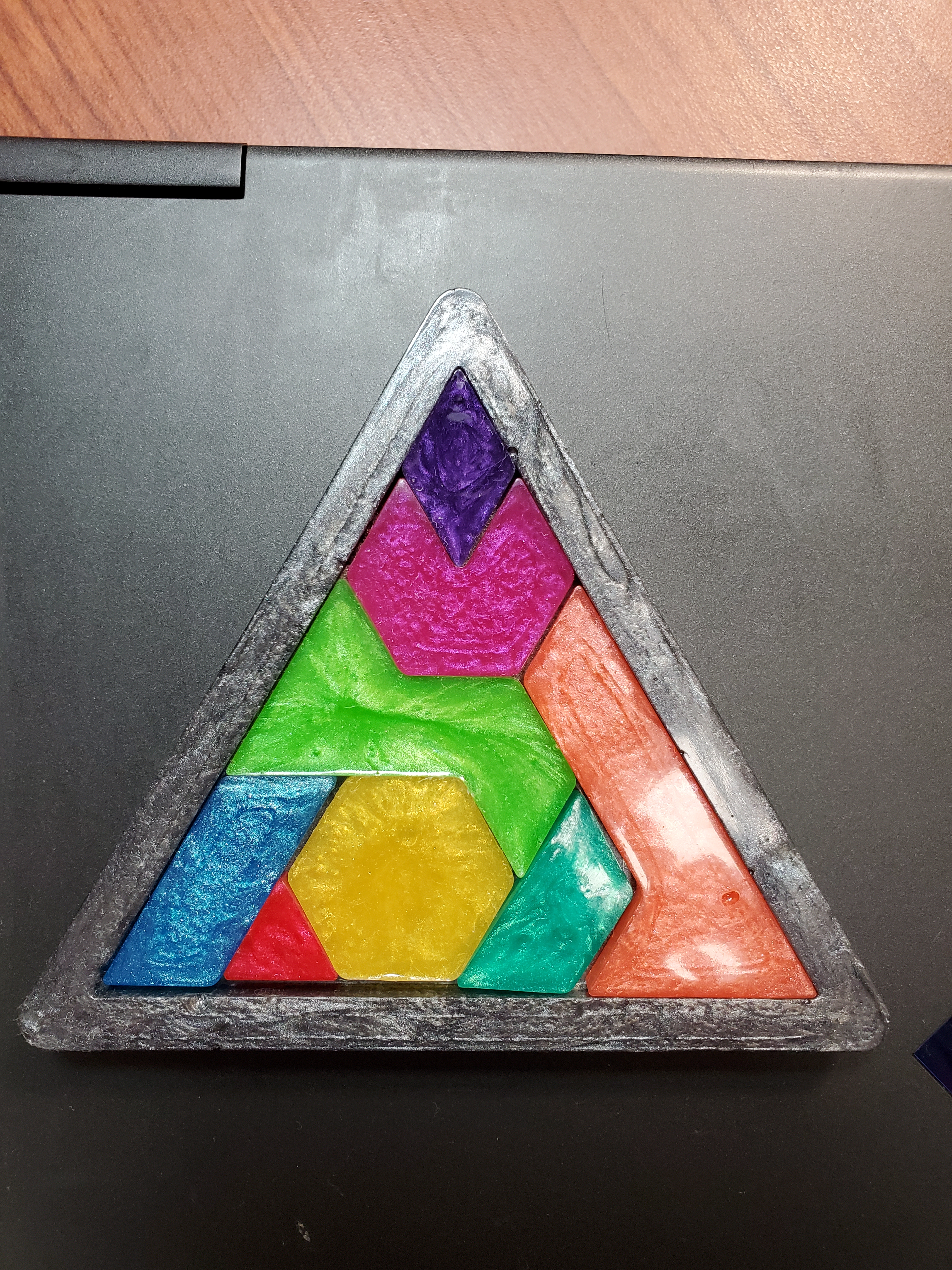 Triangle Tangram of 8 Pieces | Robert Mitchell Jr.